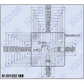 Servo Motor inyección moldeo máquina 1250t Hi-Sv1250